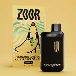 Zoor Banana Cream Disposable